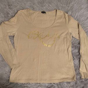 LADIES PZI CREAM SHIRT